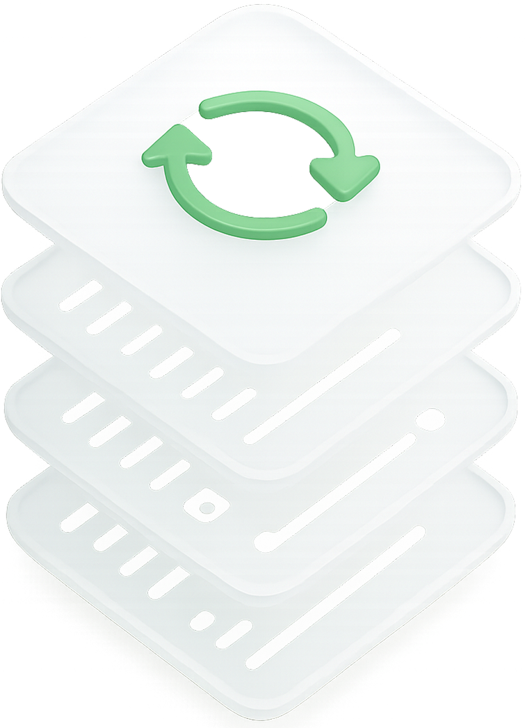 Lifecycle Support & Maintenance 3D Icon